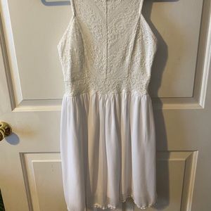 Francescas white dress